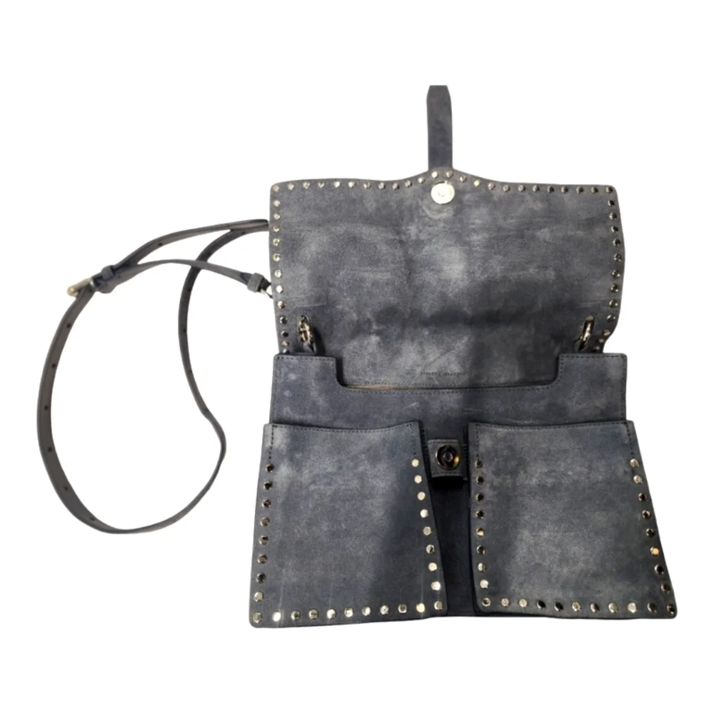 Rebecca‎ Minkoff Nanine Studded Messenger Shoulder Bag